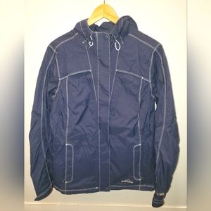 Eddie Bauer Weather Edge Waterproof Hardshell Jacket Women's Large